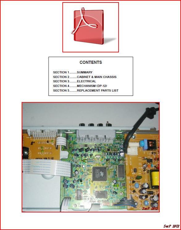  Service manual LG DKC880